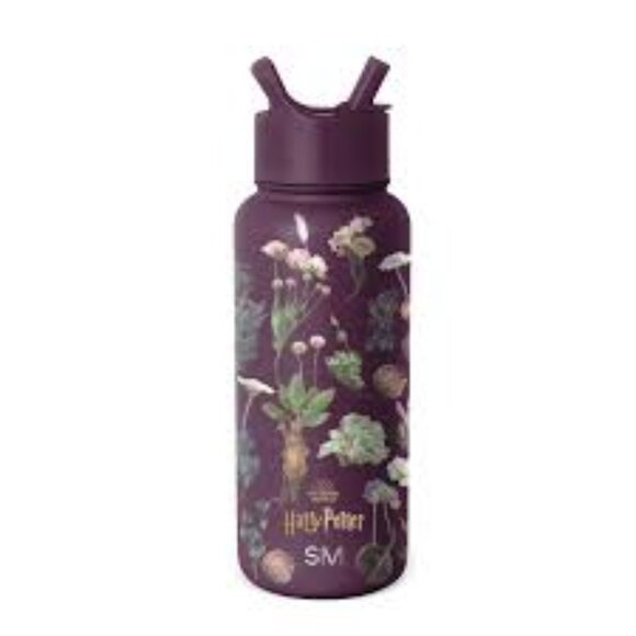 EUC Simple Modern Harry Potter Herbology Stainless Steel Water Bottle - Picture 1 of 4
